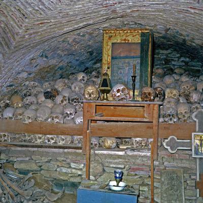 Charnel House Zographou, athos dirk wiersma